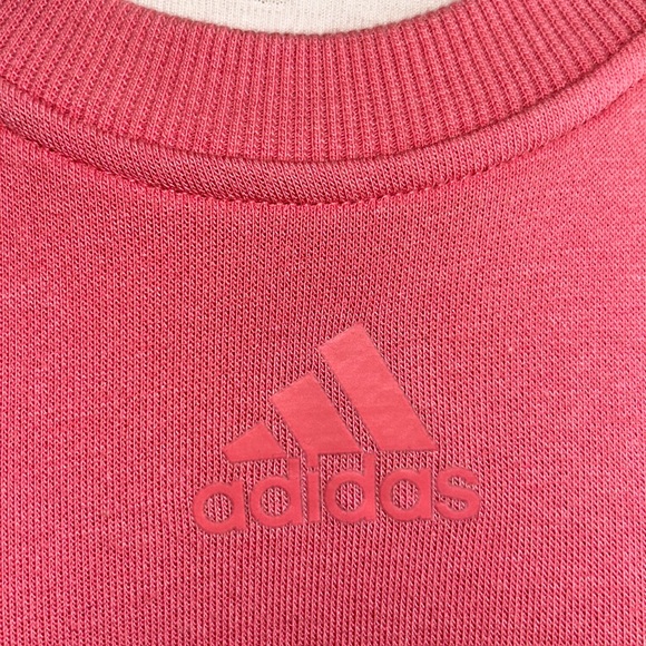 ADIDAS Long Sleeved SWEATSHIRT💗Women’s XS🌸In Beautiful Rosey Pink💕 - Picture 2 of 8